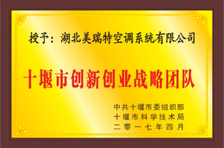 十堰市創(chuàng)新創(chuàng)業(yè)戰(zhàn)略團(tuán)隊
